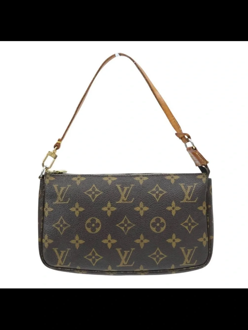 Louis Vuitton Brown Monogram Canvas Shoulder Bag